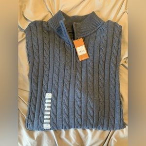 Men blue sweater